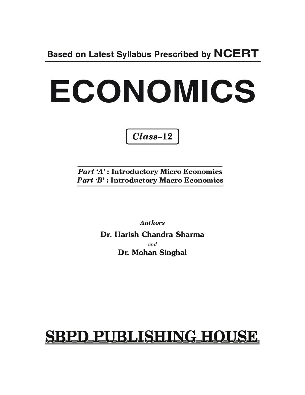 NEP Economics Class-XII - Page 4