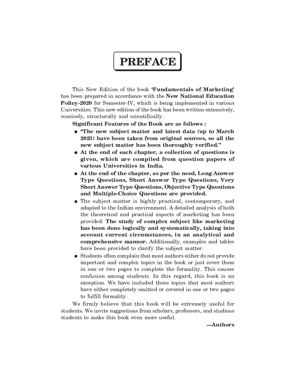 NEP Fundamental Of Marketing B.Com 4th Semester - Page 5