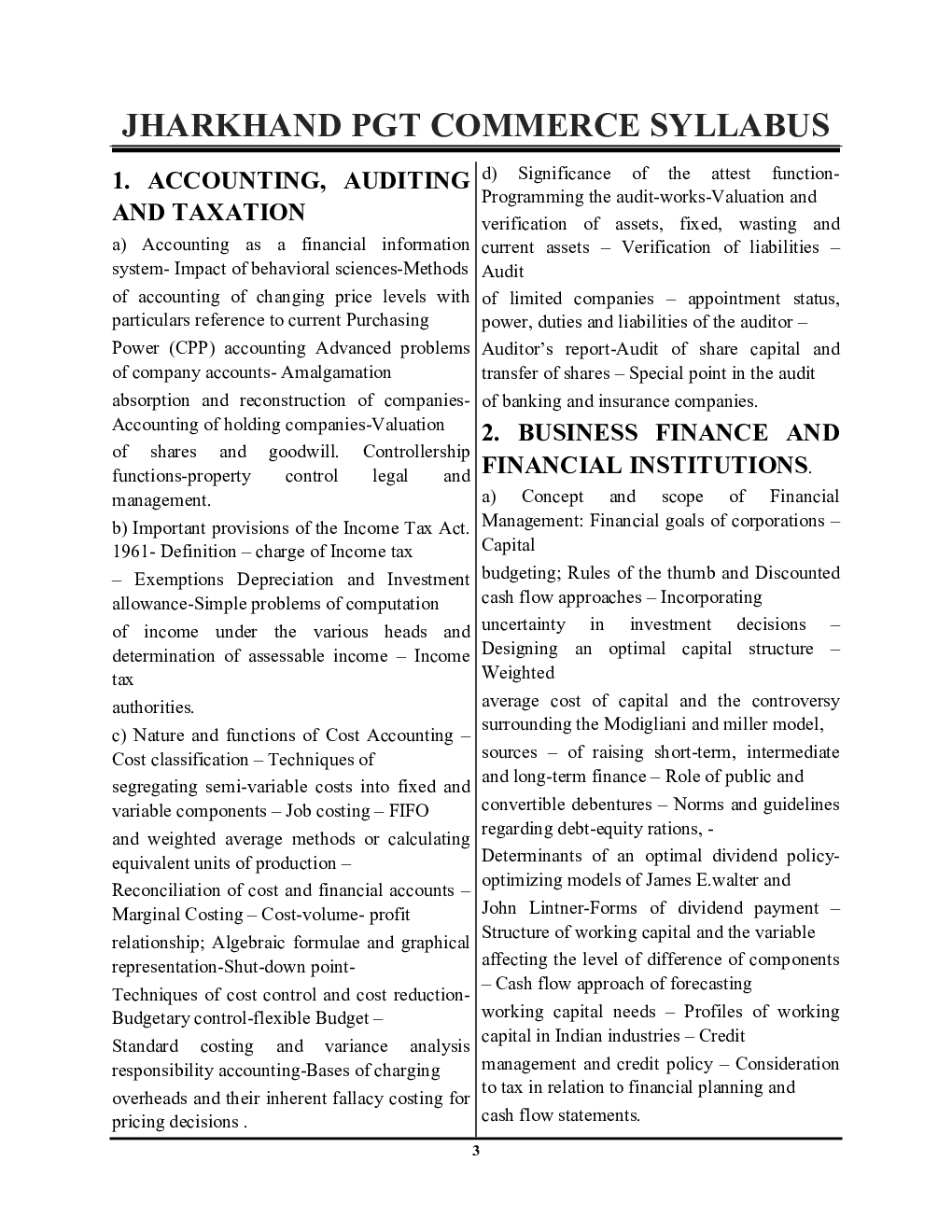 JSSC PGTTCE वाणिज्य सॉल्व्ड पेपर्स एवं प्रैक्टिस बुक 2023-24 - Page 4