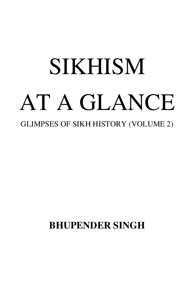 Shikhism At A Glance - Page 2