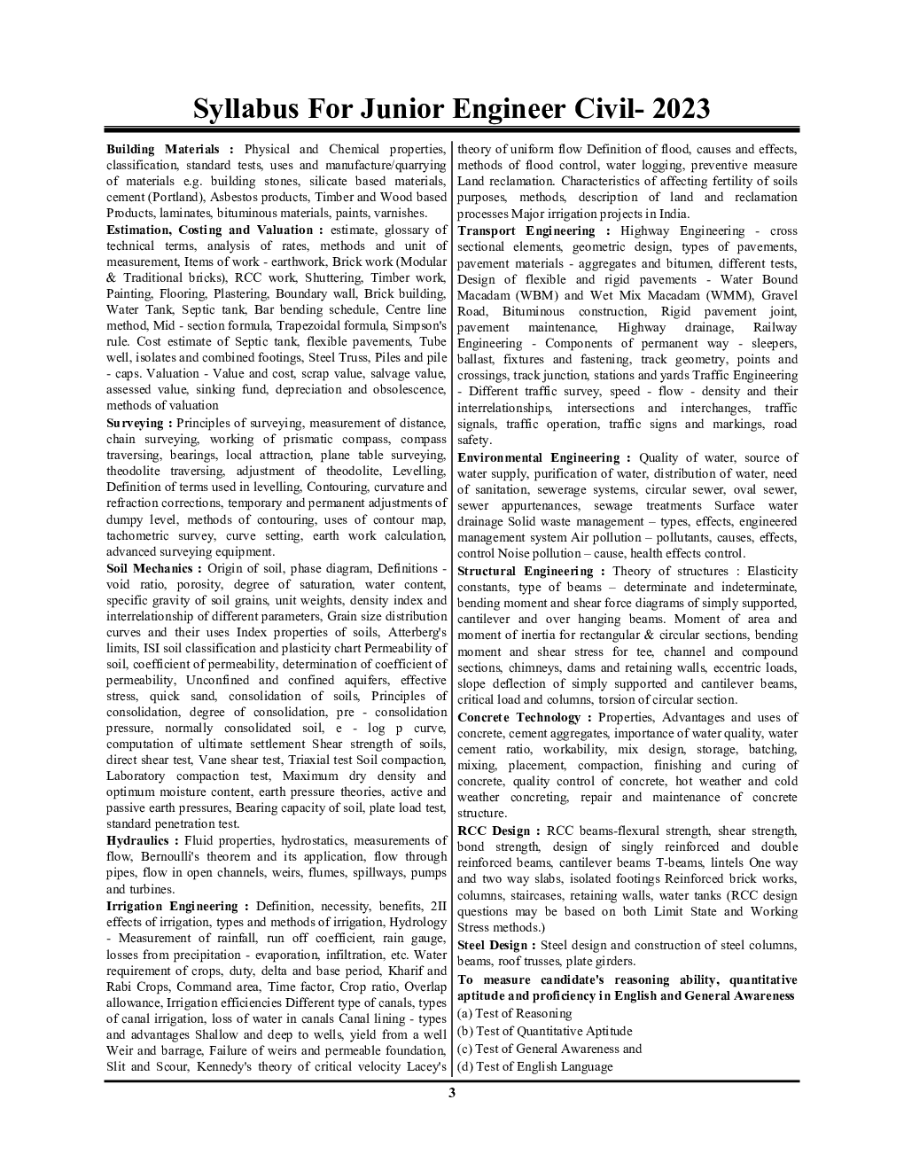 DDA JE Civil Engineering सॉल्व्ड पेपर्स 2023-24  - Page 4