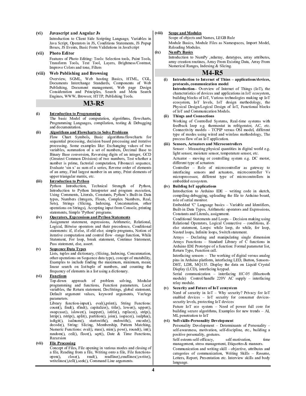O' level All In One NIELIT (DOEACC) Objective Type Solved Papers  - Page 5