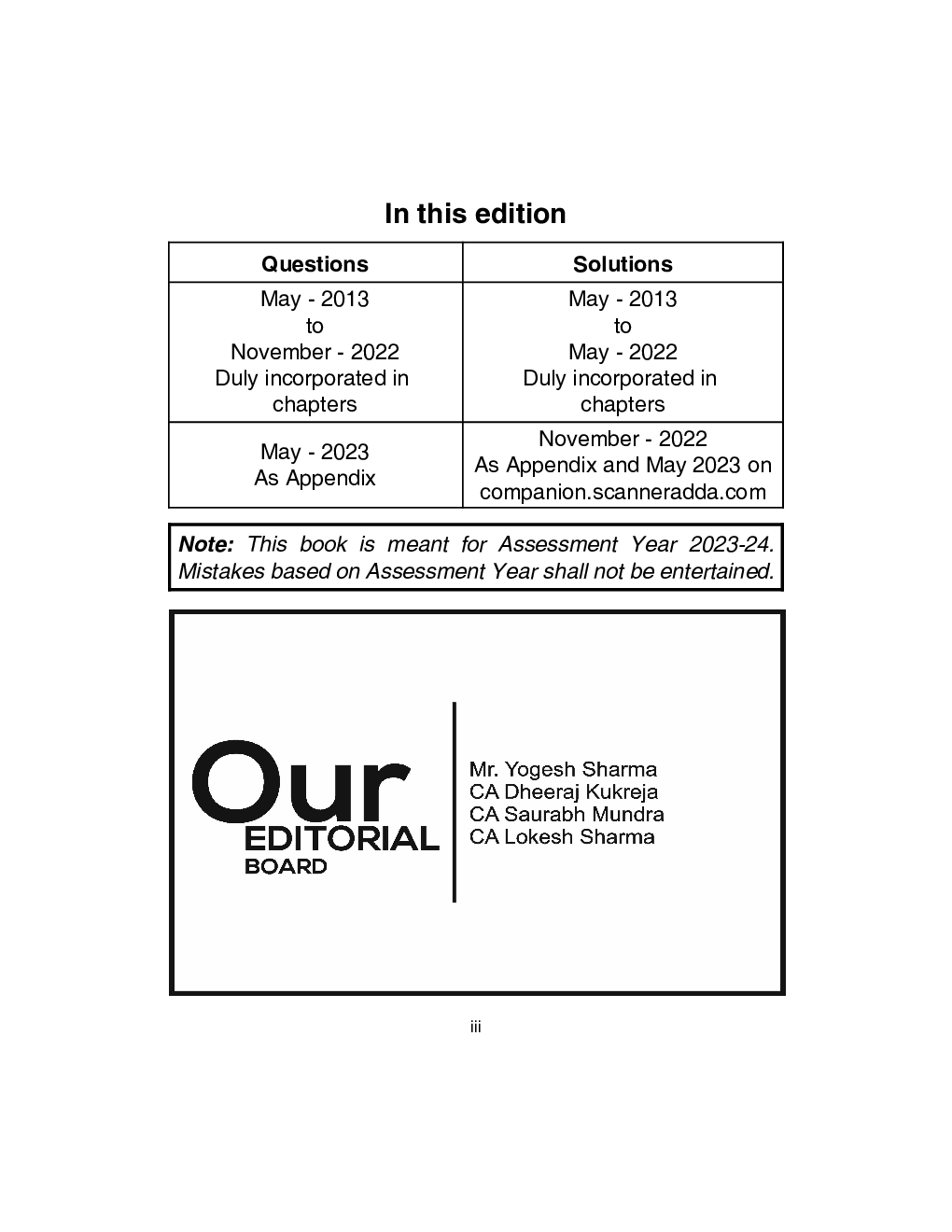 Shuchita Prakashan Scanner CA Final Group II Paper - 8 Indirect Tax Laws (Assessment Year 2023-24) (Applicable for Nov. 2023) - Page 4