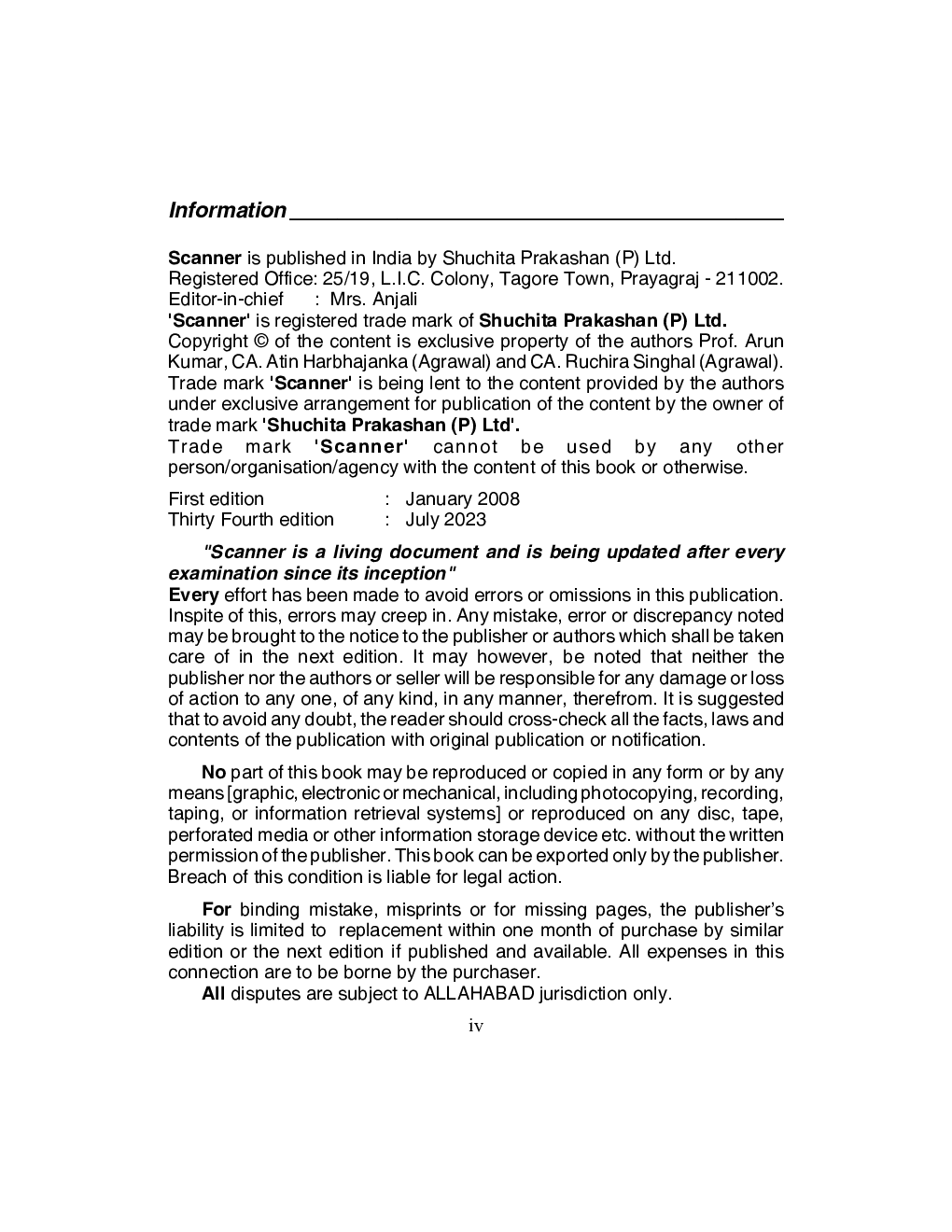 Shuchita Prakashan Scanner CA Intermediate Group - I Paper - 4 Taxation (Assessment Year 2022-23) (Applicable for Nov. 2023) - Page 5