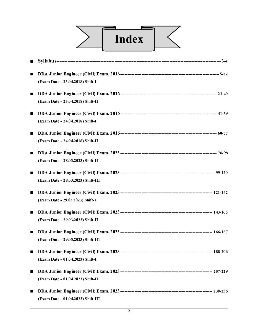 DDA JE Civil Engineering Technical & Non-Technical Solved Papers 2023-24 - Page 3