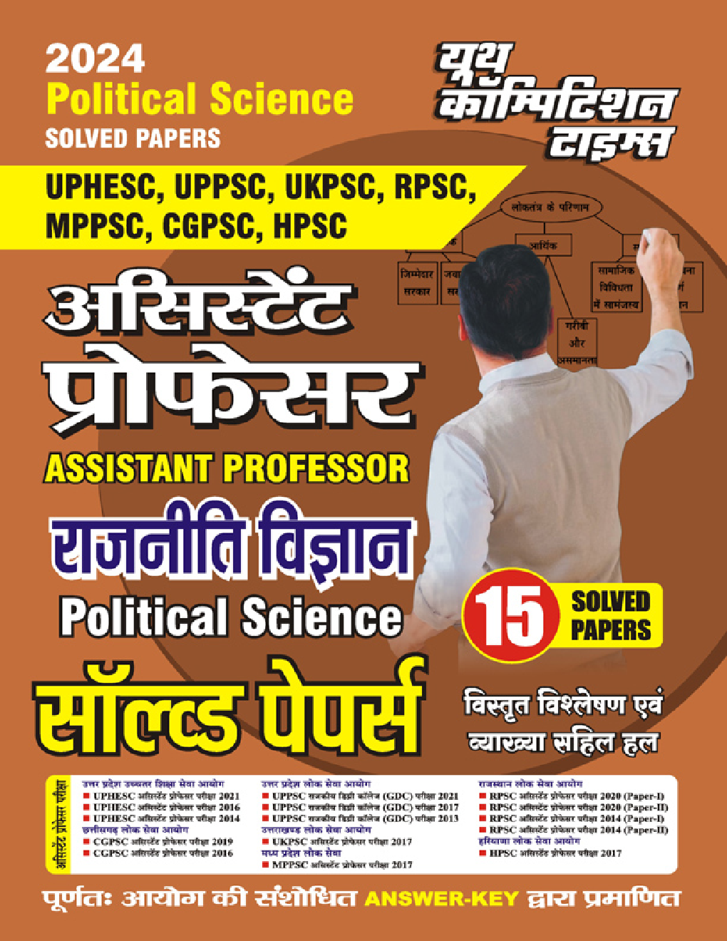असिस्टेंट प्रोफेसर राजनीती विज्ञान सॉल्व्ड पेपर्स 2023-24 - Page 1