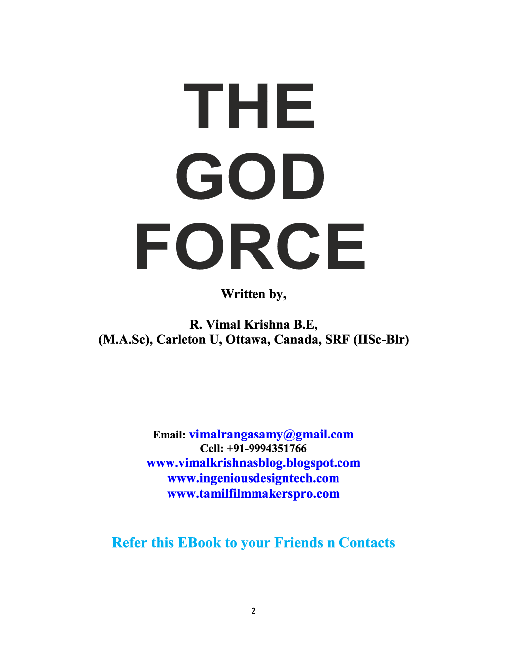 The God Force - Page 2