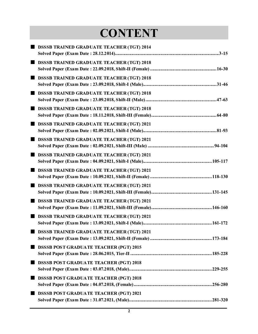 DSSSB TGT/PGT Mathematics Solved Papers 2023-24 - Page 3