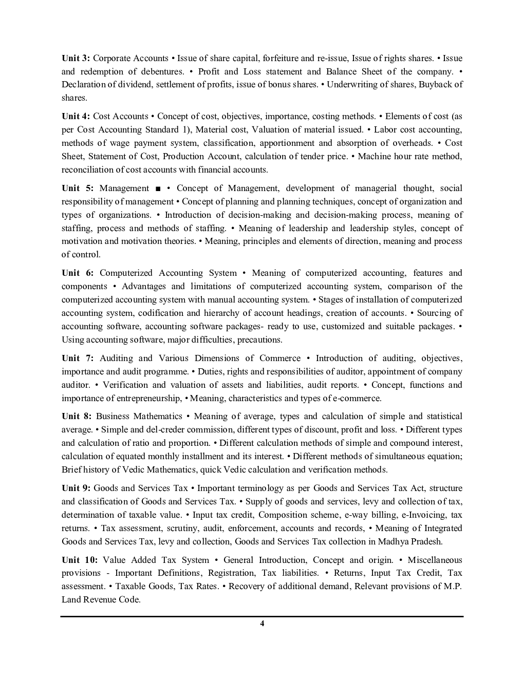 MPPSC Taxation Assistant Practice Book Part-1 & II 2023-24 - Page 5