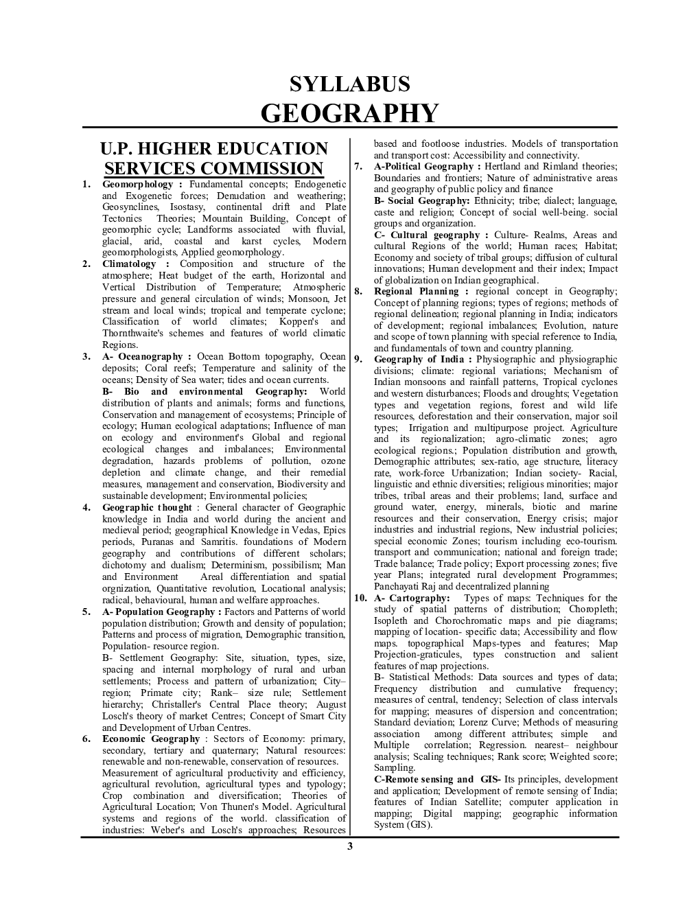 All State/PSC असिस्टेंट प्रोफेसर भूगोल सॉल्व्ड पेपर्स 2023-24 - Page 4