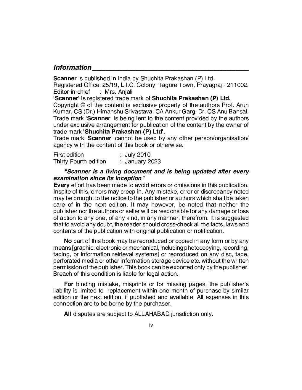 Shuchita Prakashan Scanner CS Executive Programme Module - I (2022 Syllabus) Paper - 4 Corporate Accounting and Financial Management - Page 5