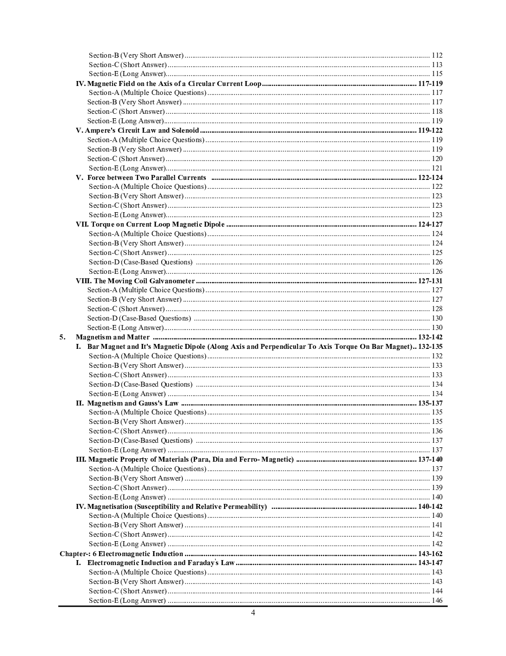 CBSE/NIOS/ISC/UP Board Unsolved Papers Class-12th Physics Chapterwise & Categorywise Question Bank 2023-24 - Page 5