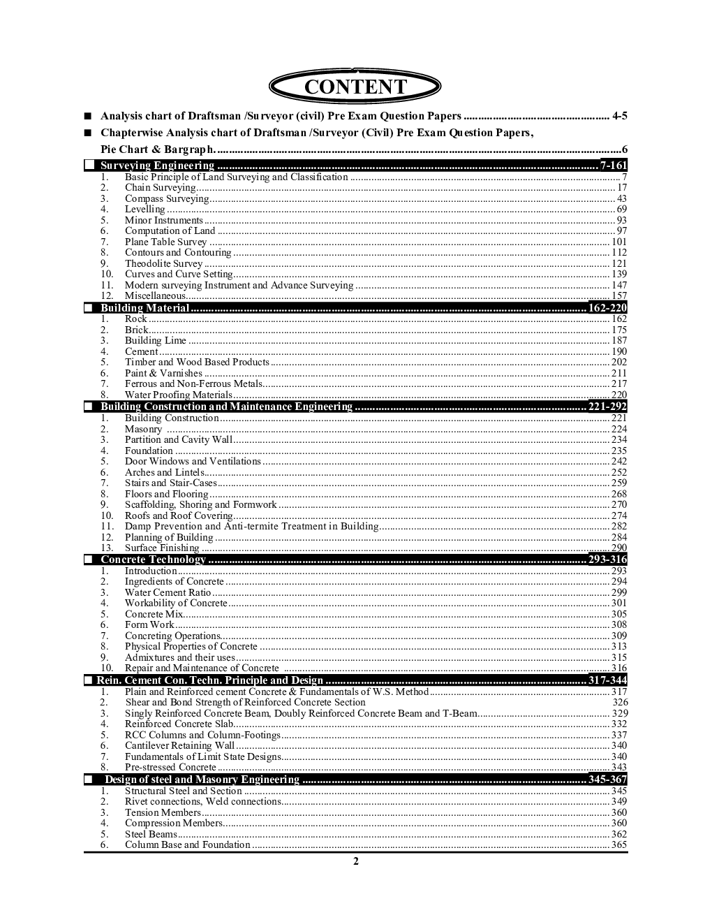 Draftsman Surveyor (Civil) Chapterwise Solved Papers 2023-24 - Page 3
