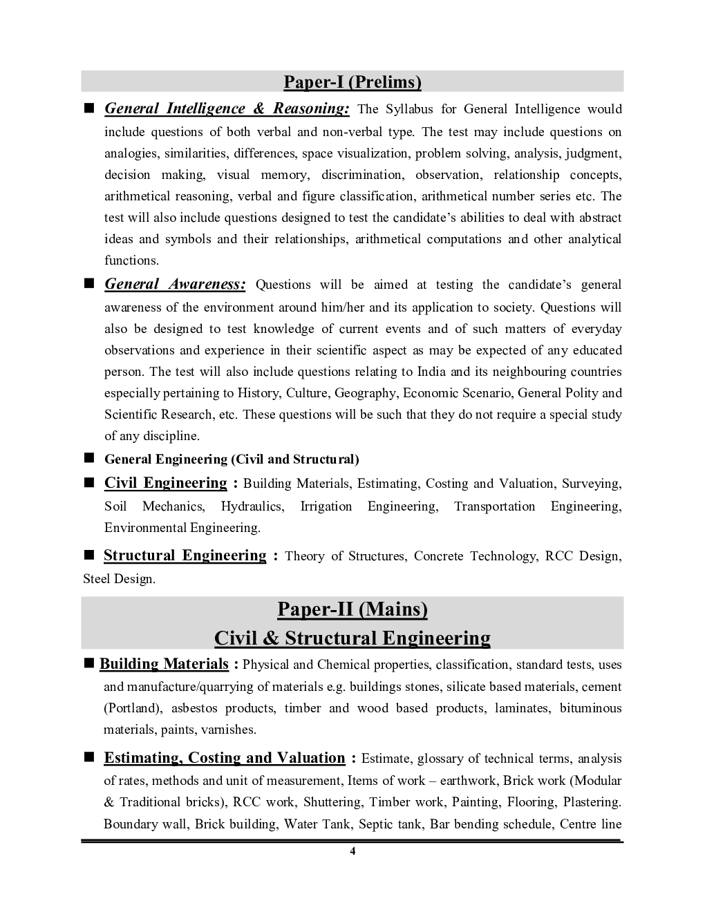 SSC JE Mains Civil Engineering Practice Book 2023-24  - Page 5