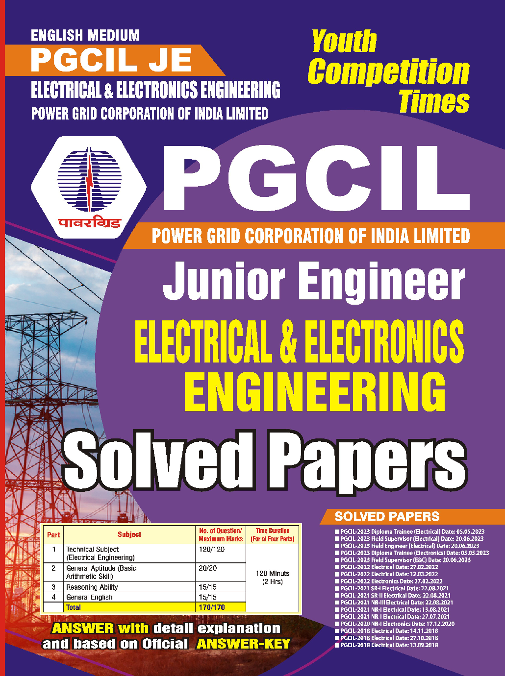 PGCIL JE Electrical & Electronics Engineering Solved Papers 2023-24  - Page 1