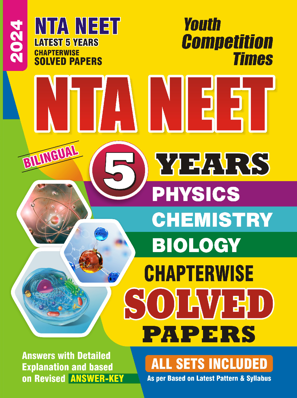 NEET Physics, Chemistry & Biology Solved Papers 2023-24  - Page 1