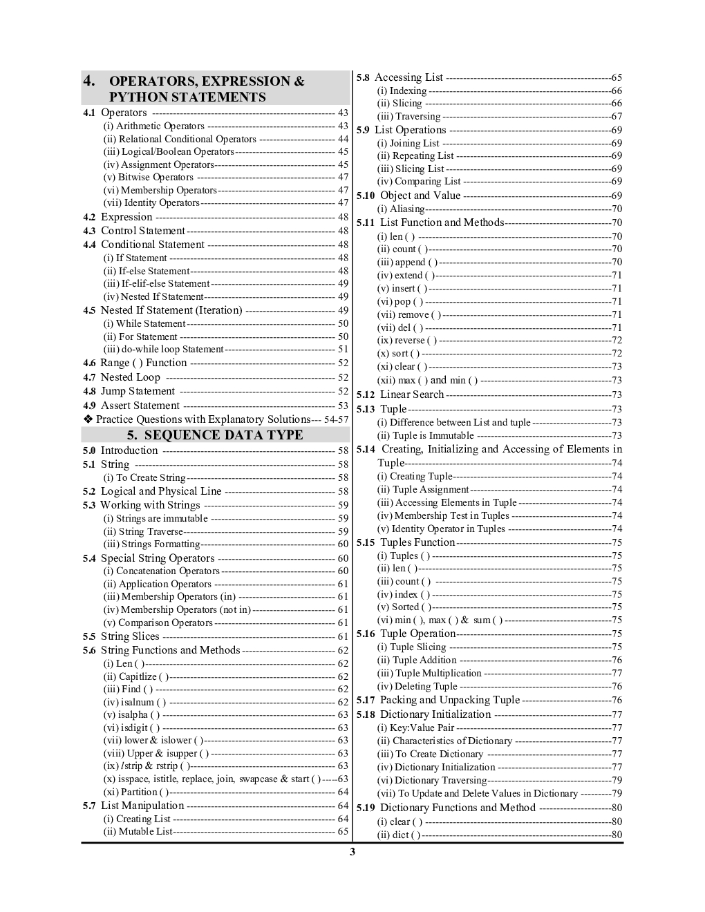 O Level M3-R5 Study Material Python 2023-24  - Page 4