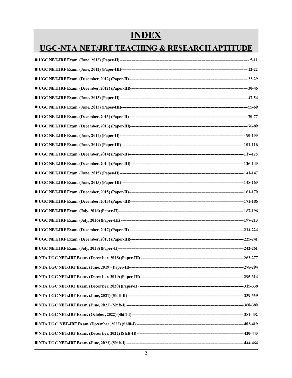 NTA UGC-NET/JRF Geography Solved Papers 2023-24  - Page 3