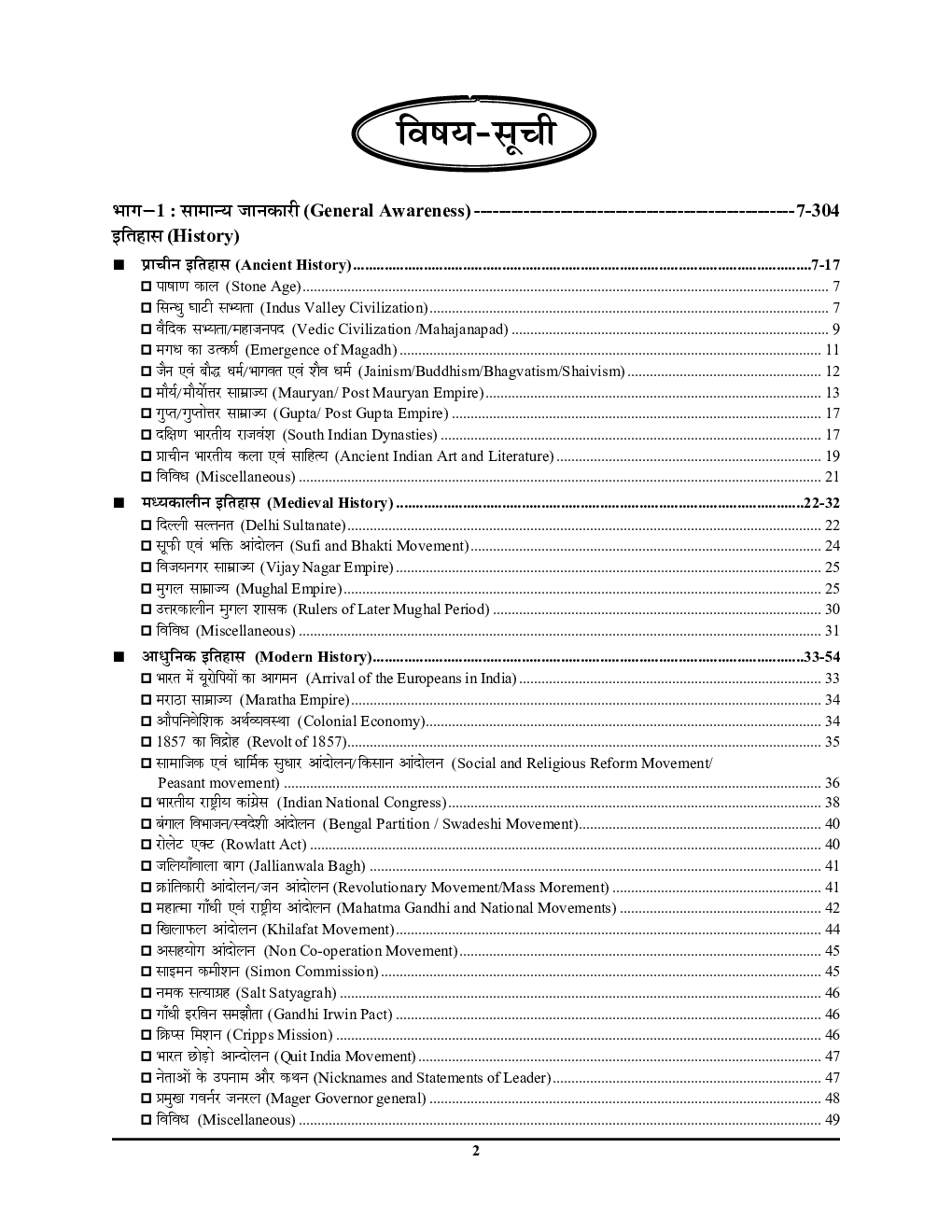 SSC GD कॉन्सटेबल General Knowledge Solved Papers 2023-24 - Page 3