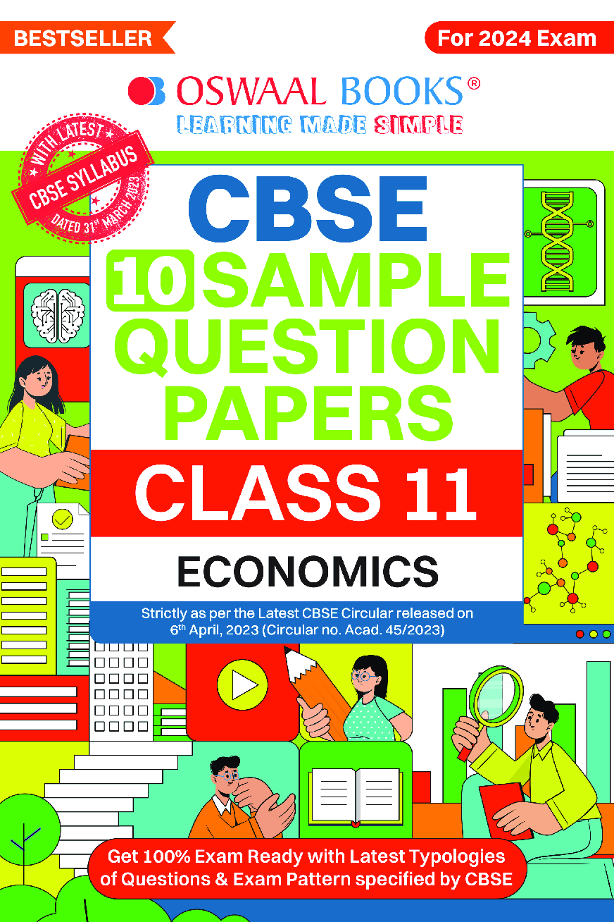 Download Oswaal CBSE Sample Question Papers Class 11 Economics for 2024