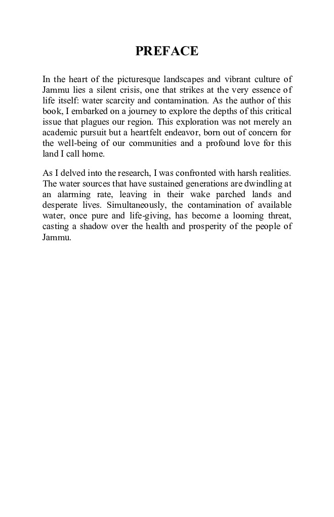 Water Contamination & Scarcity book - Page 4