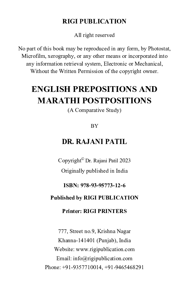 English Preposition and Marathi Postposition - Page 3