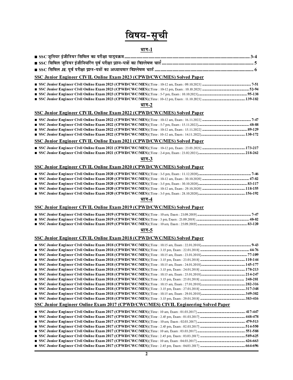 SSC JE सिविल इंजीनियरिंग साल्व्ड पेपर्स 2023-24  - Page 3
