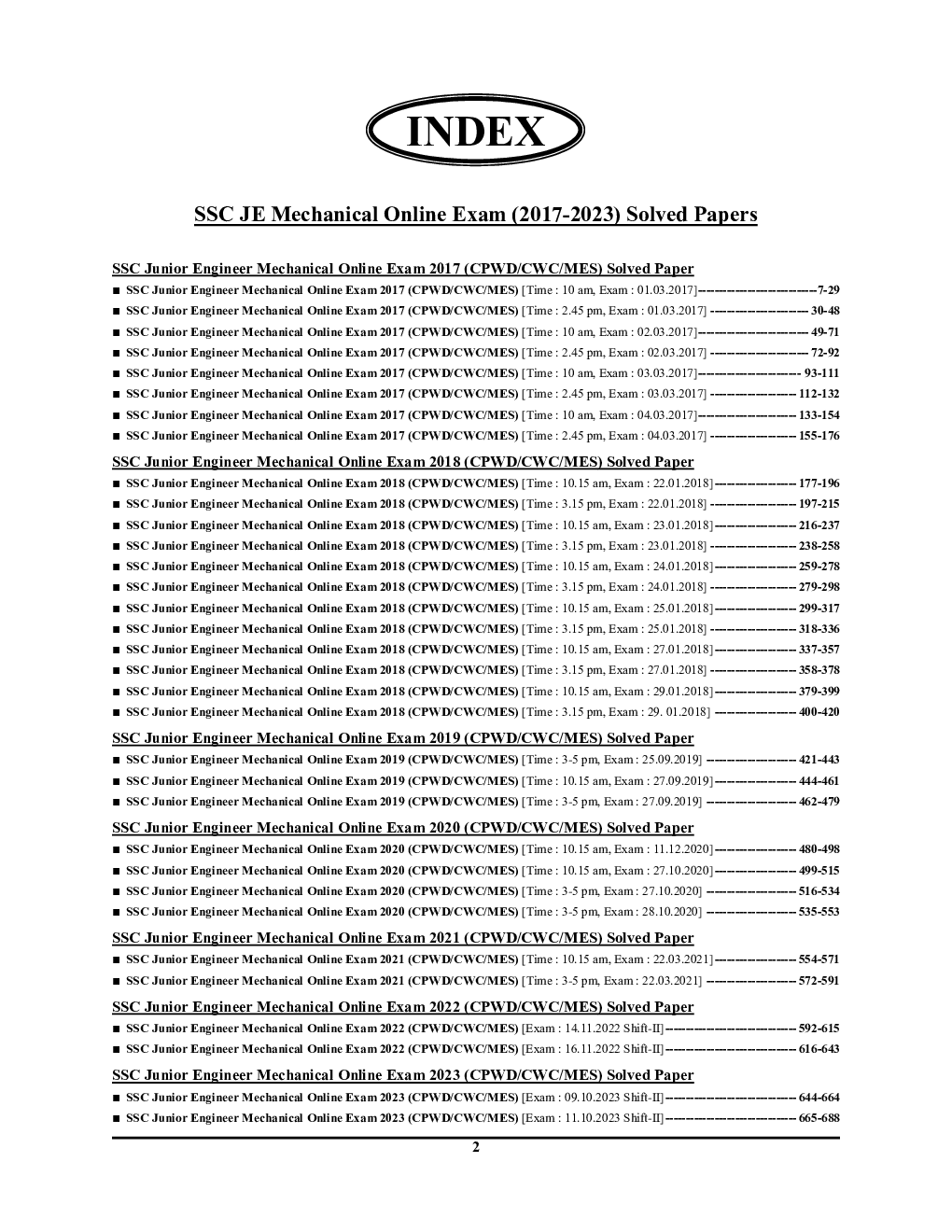 SSC JE मैकेनिकल इंजीनियरिंग साल्व्ड पेपर्स (Technical and None Technical) 2024-25  - Page 3