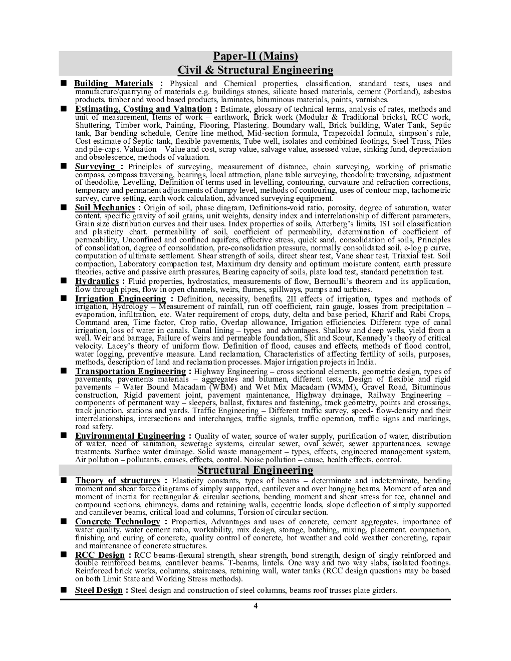 SSC Civil Engineering Solved Papers 2023-24  - Page 5
