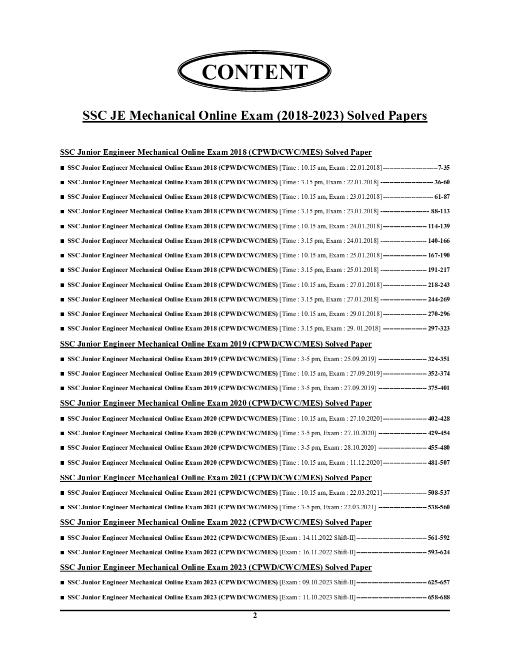 SSC JE Mechanical Engineering Solved Papers 2024-25  - Page 3