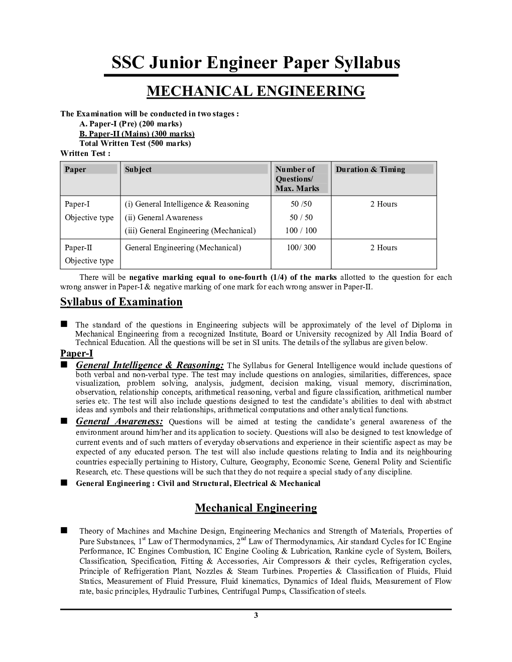 SSC JE Mechanical Engineering Solved Papers 2024-25  - Page 4