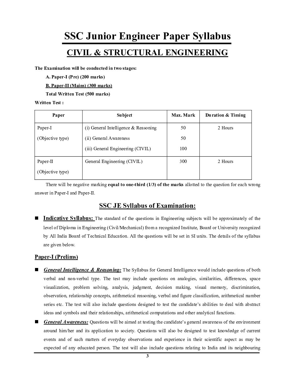 SSC JE Civil Engineering Solved Papers 2024-25 - Page 4