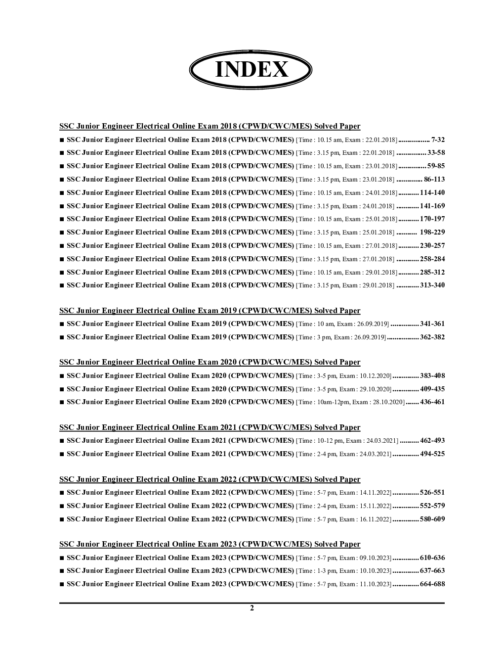 SSC JE Electrical Engineering Solved Papers 2024-25 - Page 3