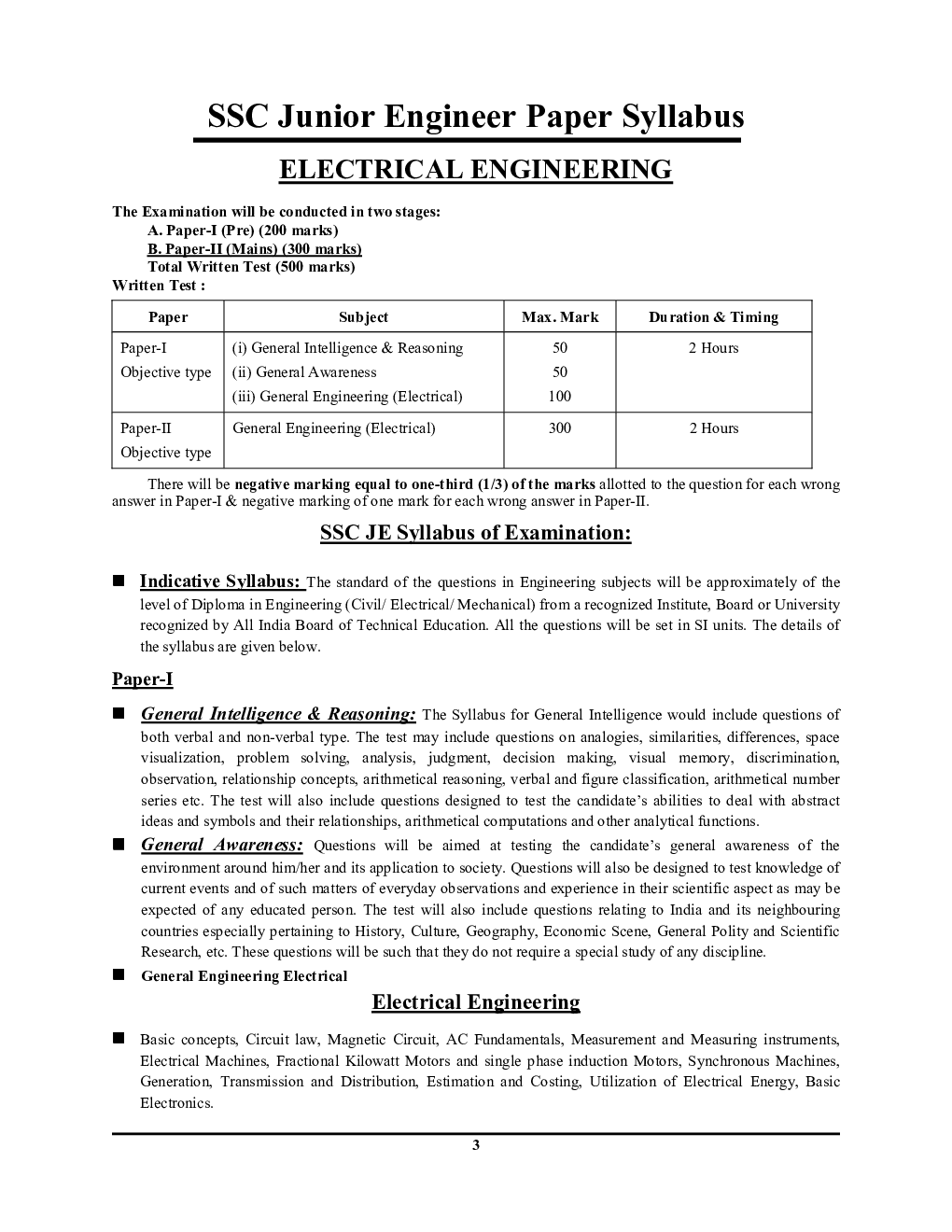 SSC JE Electrical Engineering Solved Papers 2024-25 - Page 4