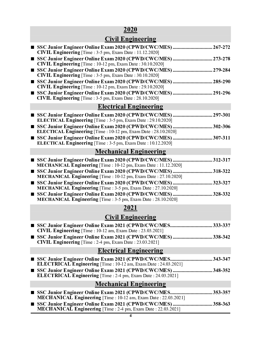 SSC JE General Awareness CE EE & ME Solved Papers 2024-25 - Page 5