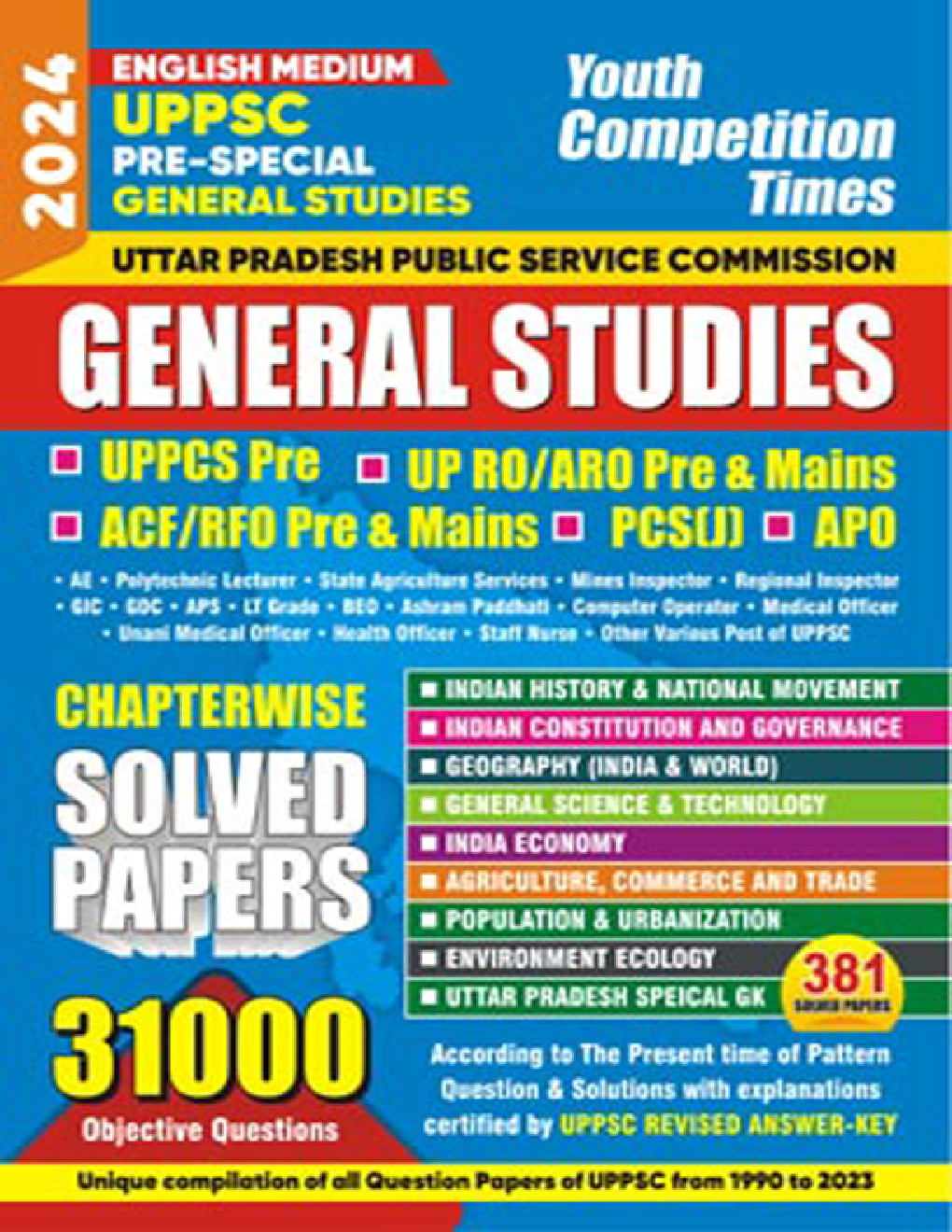 UPPSC General Studies Solved Papers 2024-25 - Page 1