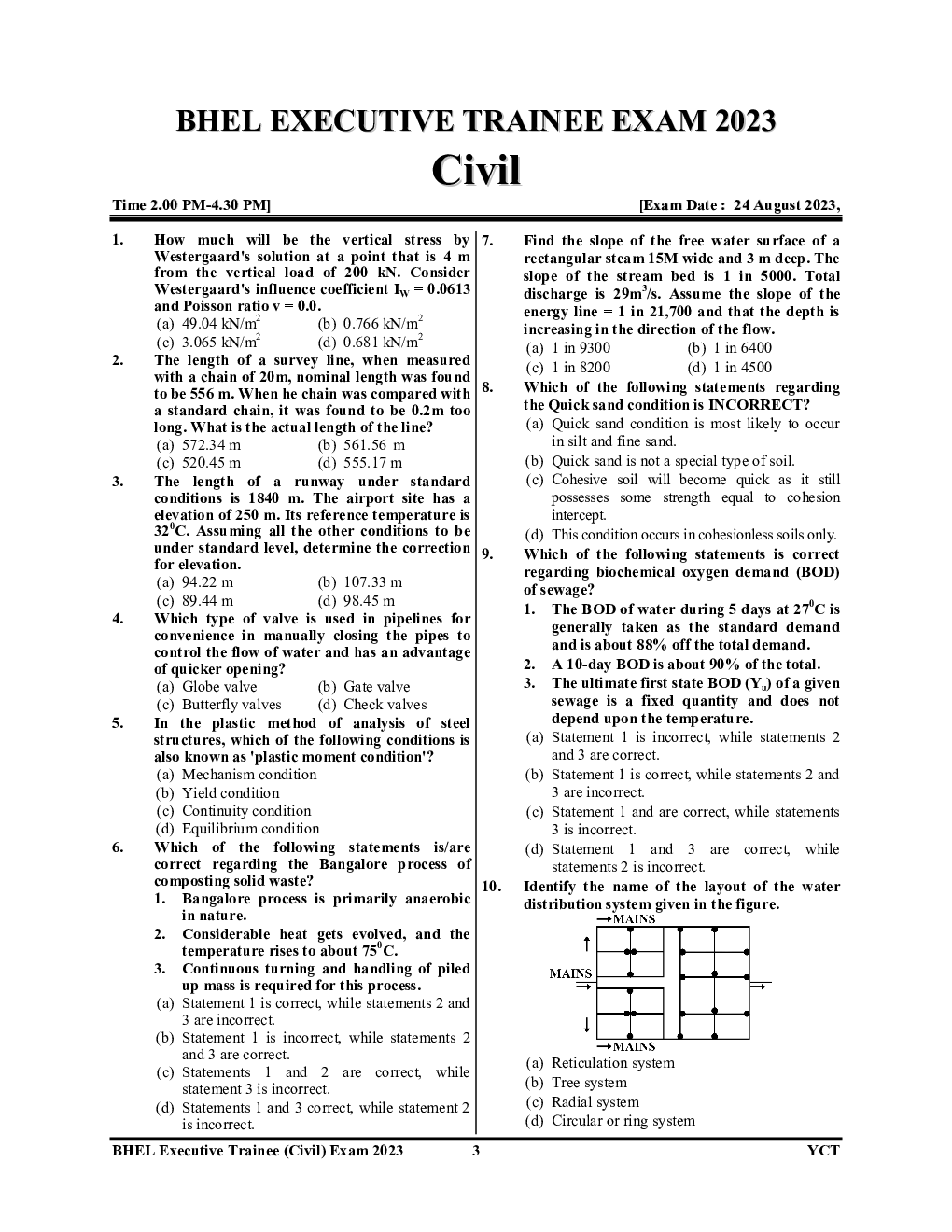 BHEL Civil Engineering Solved Papers & Practice Book 2024-25 - Page 4