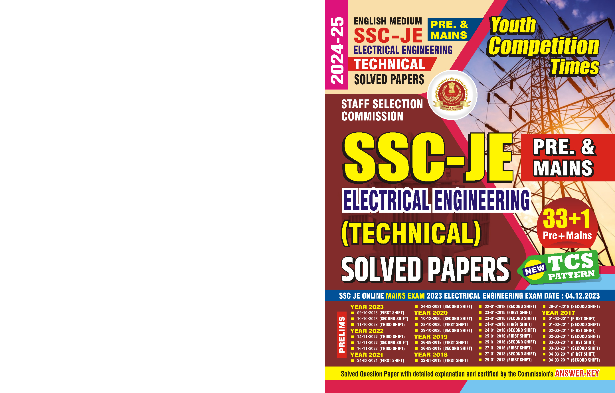 SSC JE (Pre & Mains) Electrical Engineering Solved Papers 2024-25 - Page 1