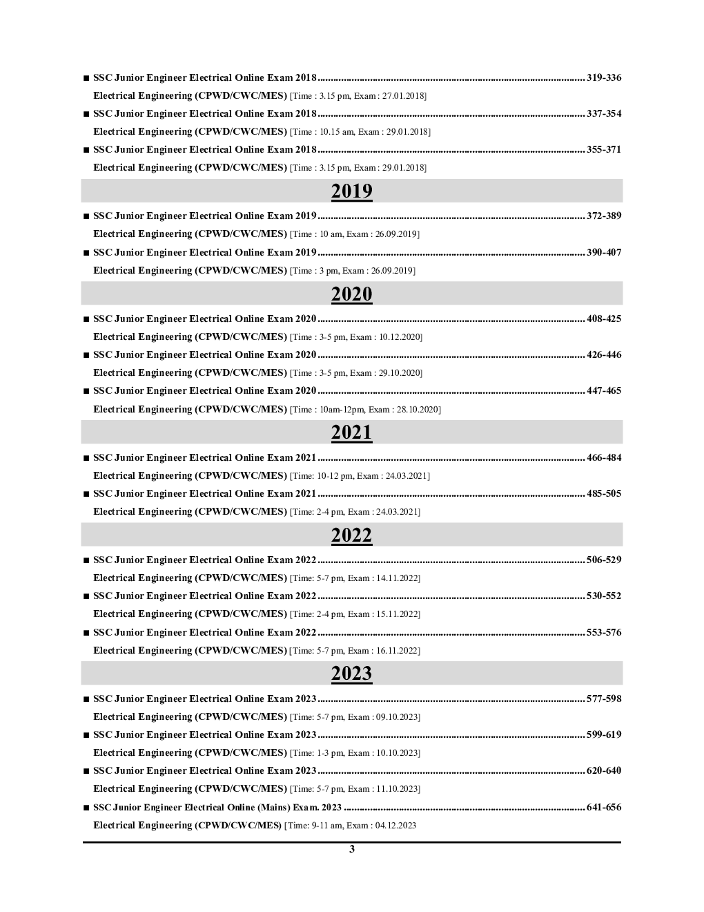 SSC JE (Pre & Mains) Electrical Engineering Solved Papers 2024-25 - Page 4