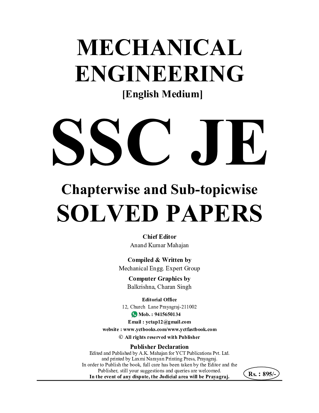 SSC JE (Pre & Mains) Mechanical Engineering Solved Papers 2024-25 - Page 2
