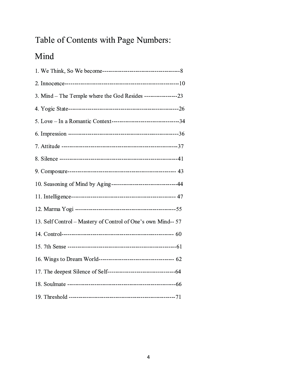 Ultimate Guide to Blissful Love for the Mankind  - Page 4