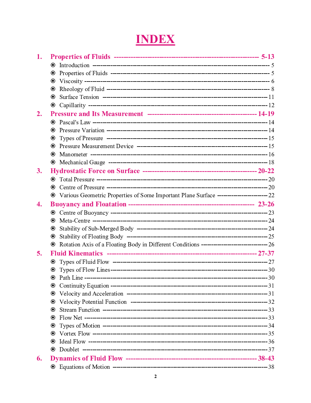 SSC JE/UPPSC Civil Engineering Liquid Mechanics Vol.17 2024-25 - Page 3