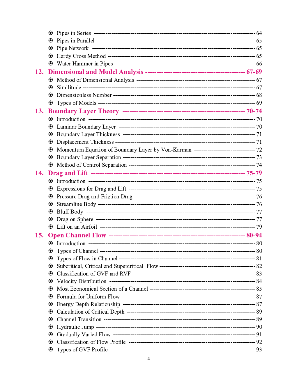 SSC JE/UPPSC Civil Engineering Liquid Mechanics Vol.17 2024-25 - Page 5