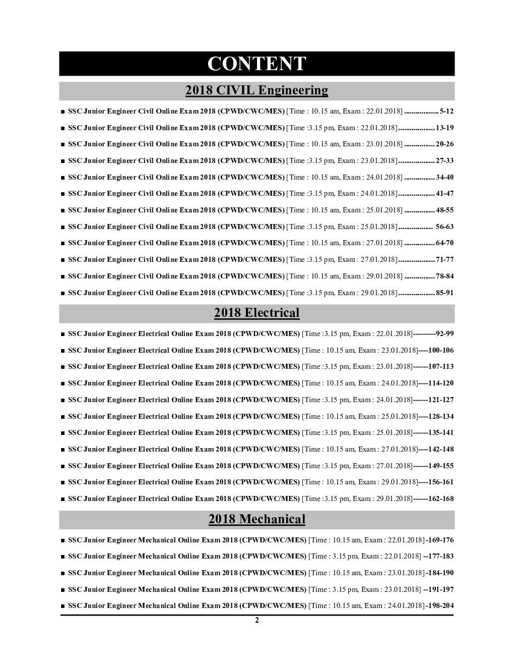 SSC JE General Studies Solved Papers 2024-25 - Page 3