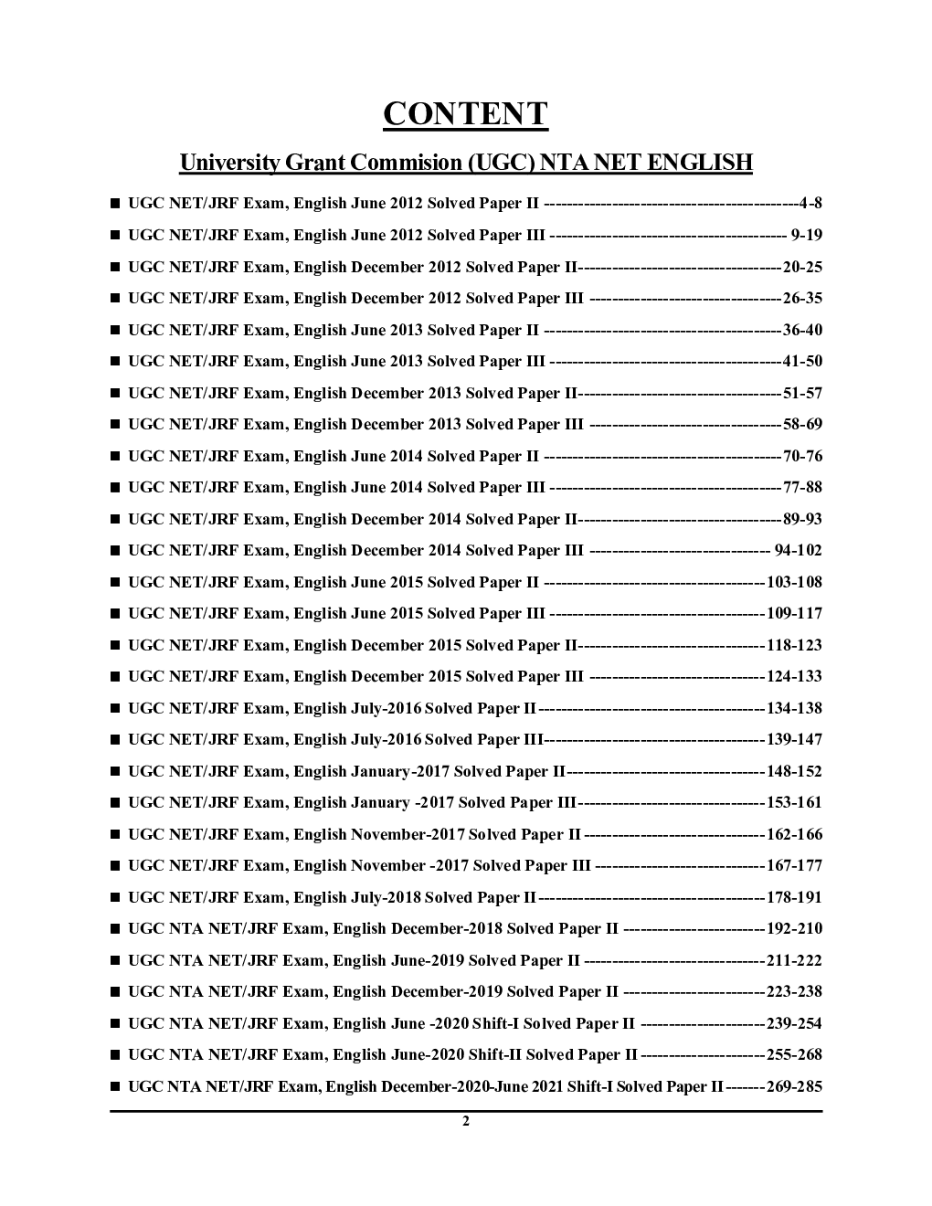 NTA UGC-NET/JRF English Solved Papers 2024-25 - Page 3