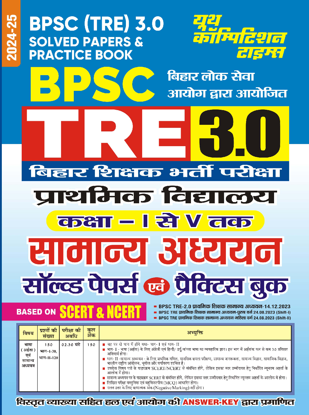 BPSC Teacher  सामान्य अध्यन साल्व्ड पेपर एवं प्रॅक्टिसबूक 2024-25 - Page 1