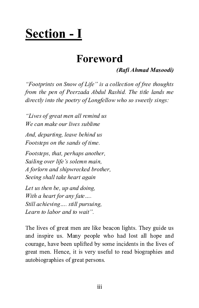 Footprints On The Snow Of Life - Page 4