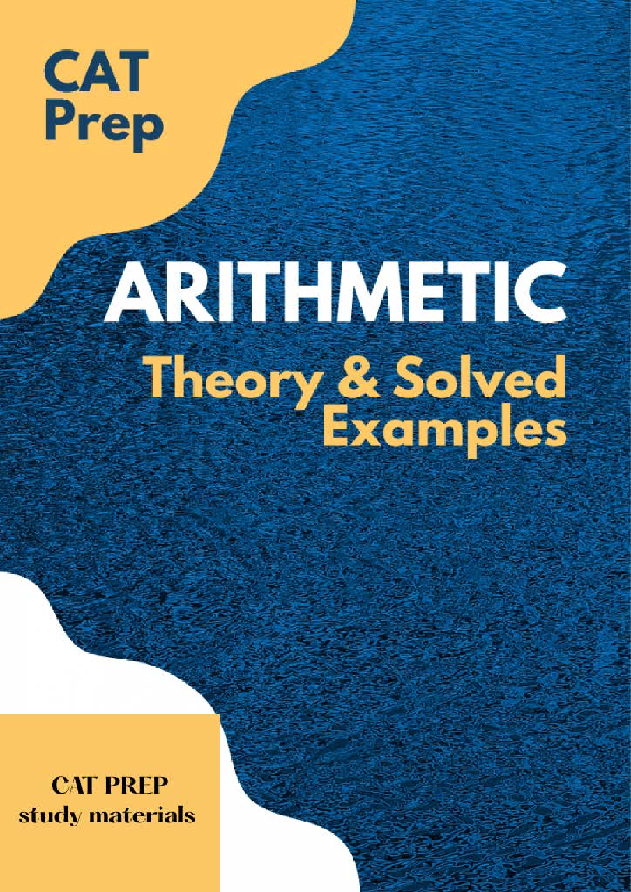 CAT Prep Study Material For Number System - Page 1