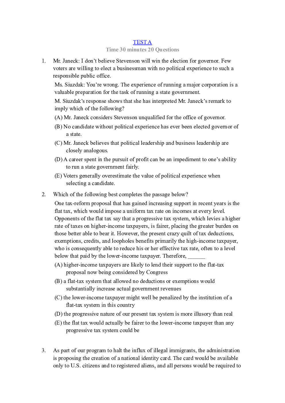 CAT Prep Study Material For Sentence Correction - Page 2