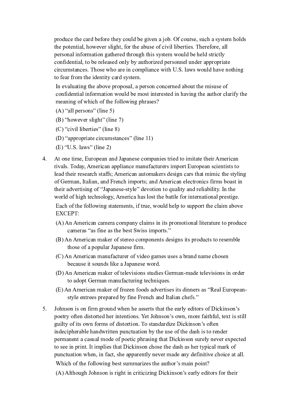 CAT Prep Study Material For Sentence Correction - Page 3